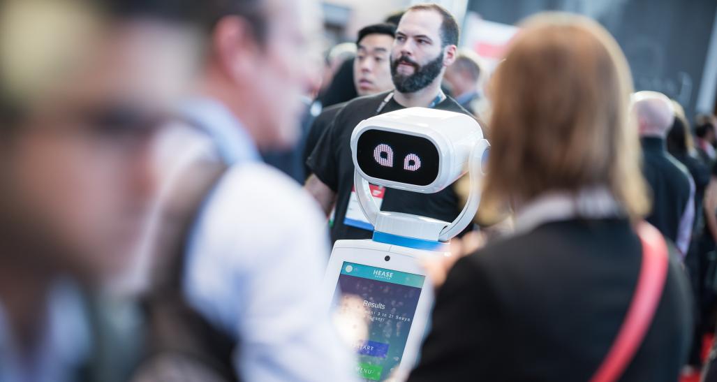 NRF 2019 Expo Hall robot