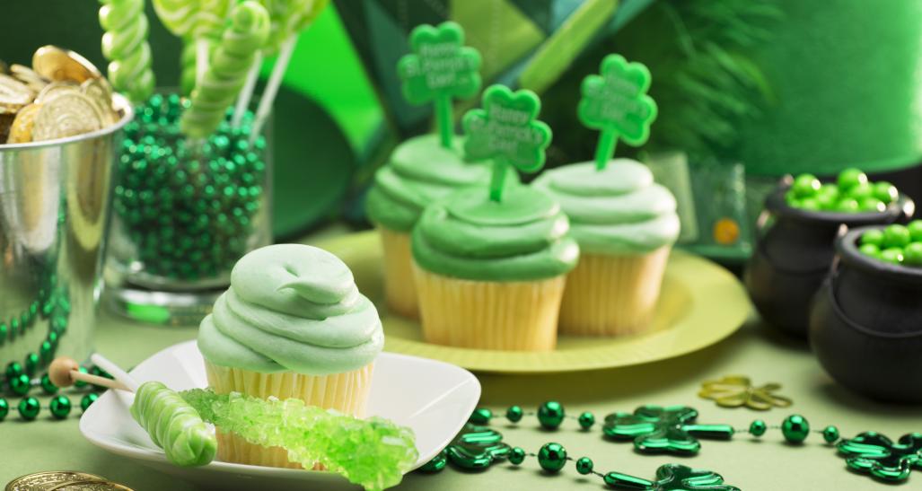 St. Patricks Day cupcakes