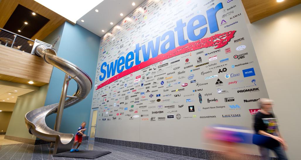 Inside Sweetwater offices