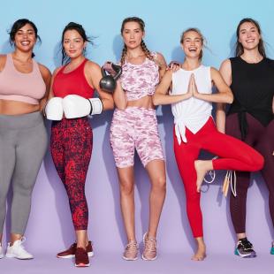 Women wearing Fabletics apparel